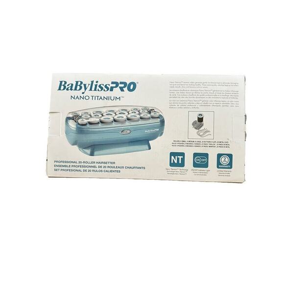 BabylissPro 20 pieces Hot Hair Roller Setter, #BABNTCHV21, Nano Titanium. - Picture 3 of 3